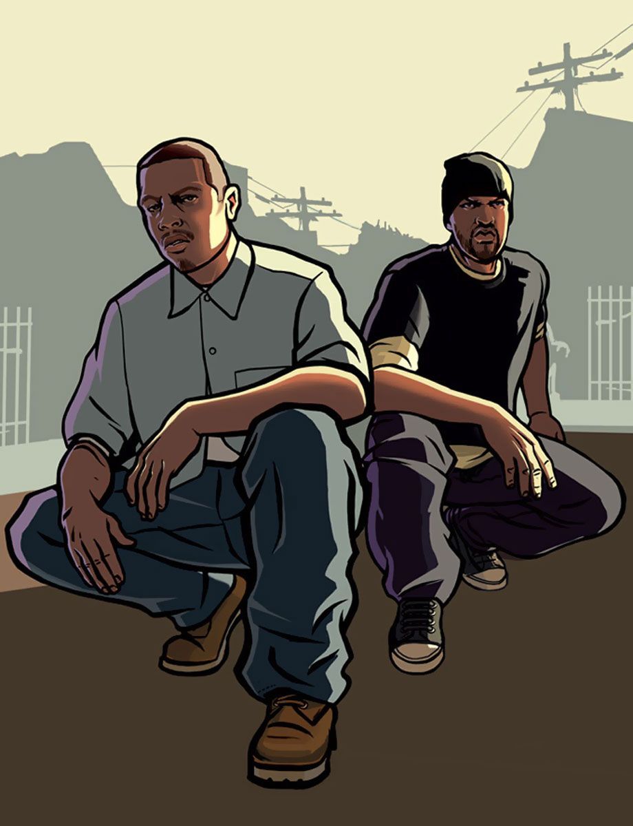 Carl Johnson Art Theft Auto: San Andreas Art Gallery. San