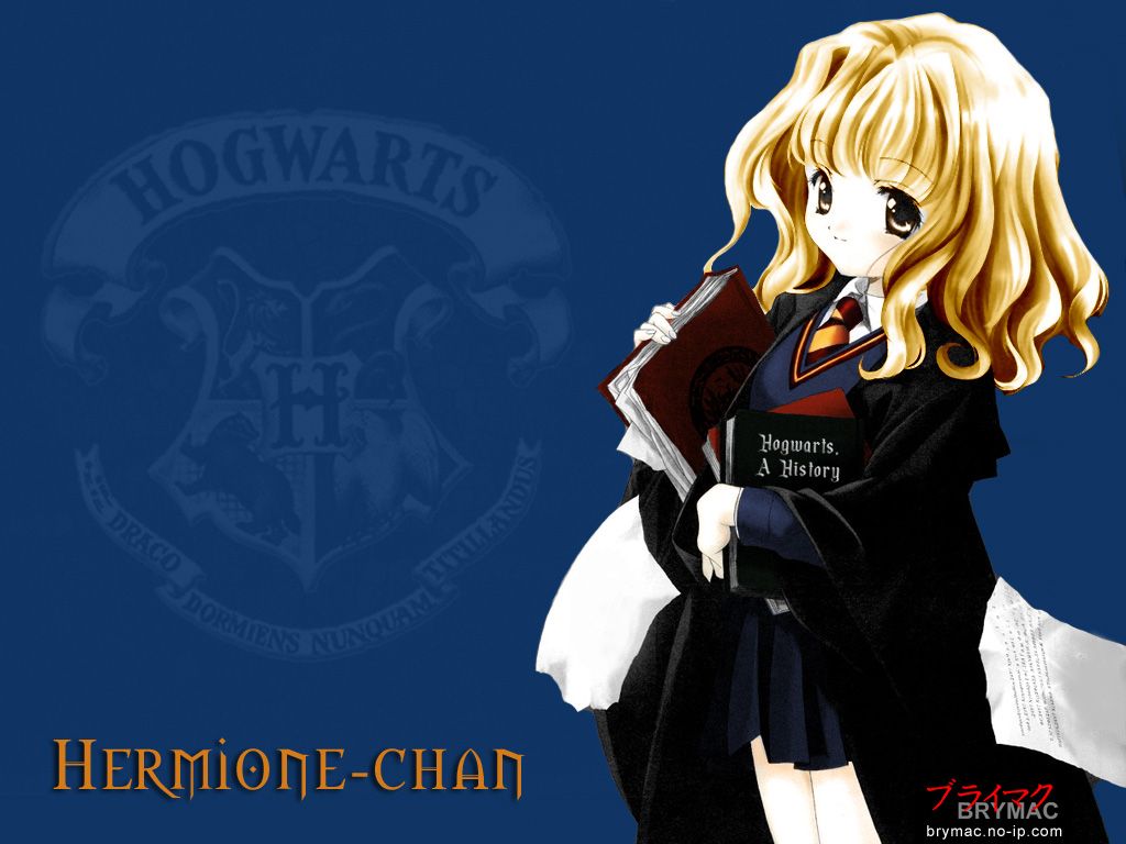 Hermione Granger Anime Wallpaper