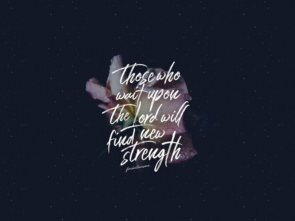 bible verse about strength wallpaper