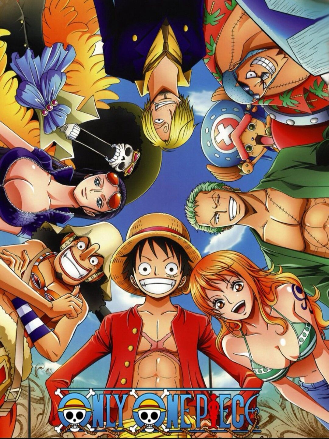 The straw hat pirates. Seni anime, Animasi, Seni