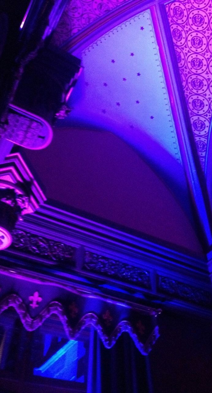 neon edgy purple aesthetic wallpaper