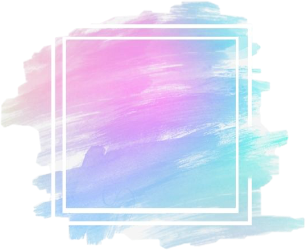 frame #square #cute #paint #pastel #pink #blue #aesthetic