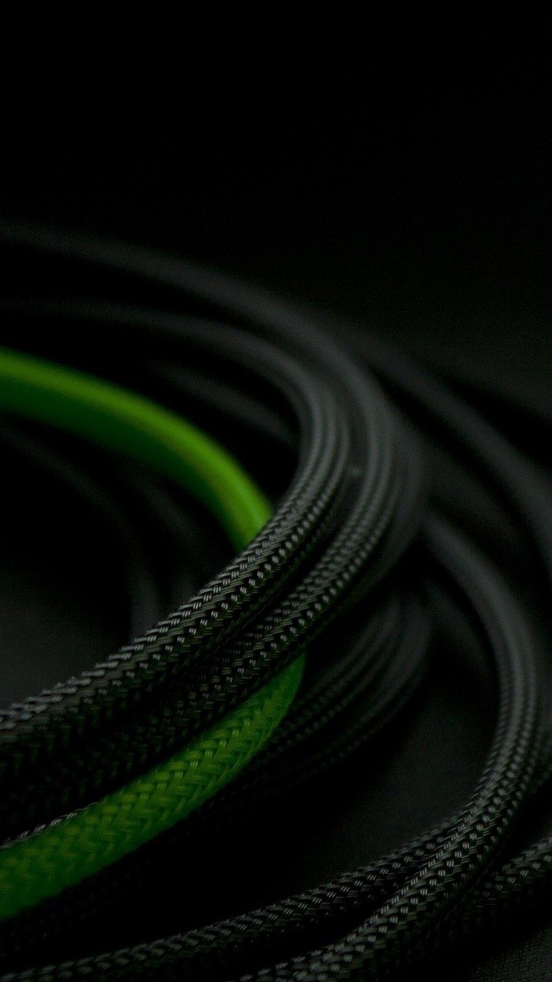 Free download Black and Green Rope 3D iPhone 6 iPhone 6 Plus