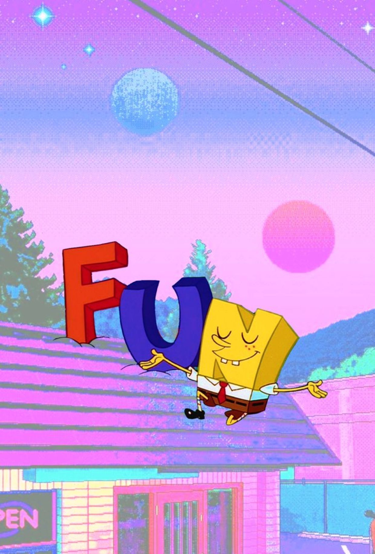 Spongebob wallpaper image by Kymora Dismuke on Esthetic wallpaper