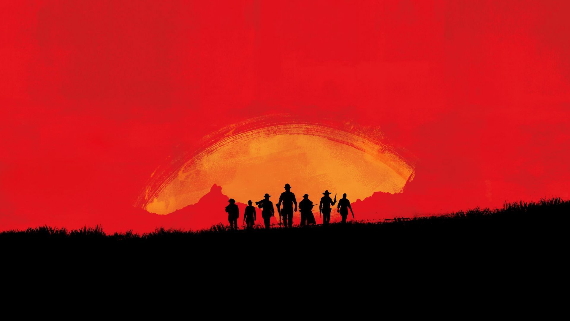 Wallpaper Red Dead Redemption 2, rockstar, PS4, Xbox One, Games