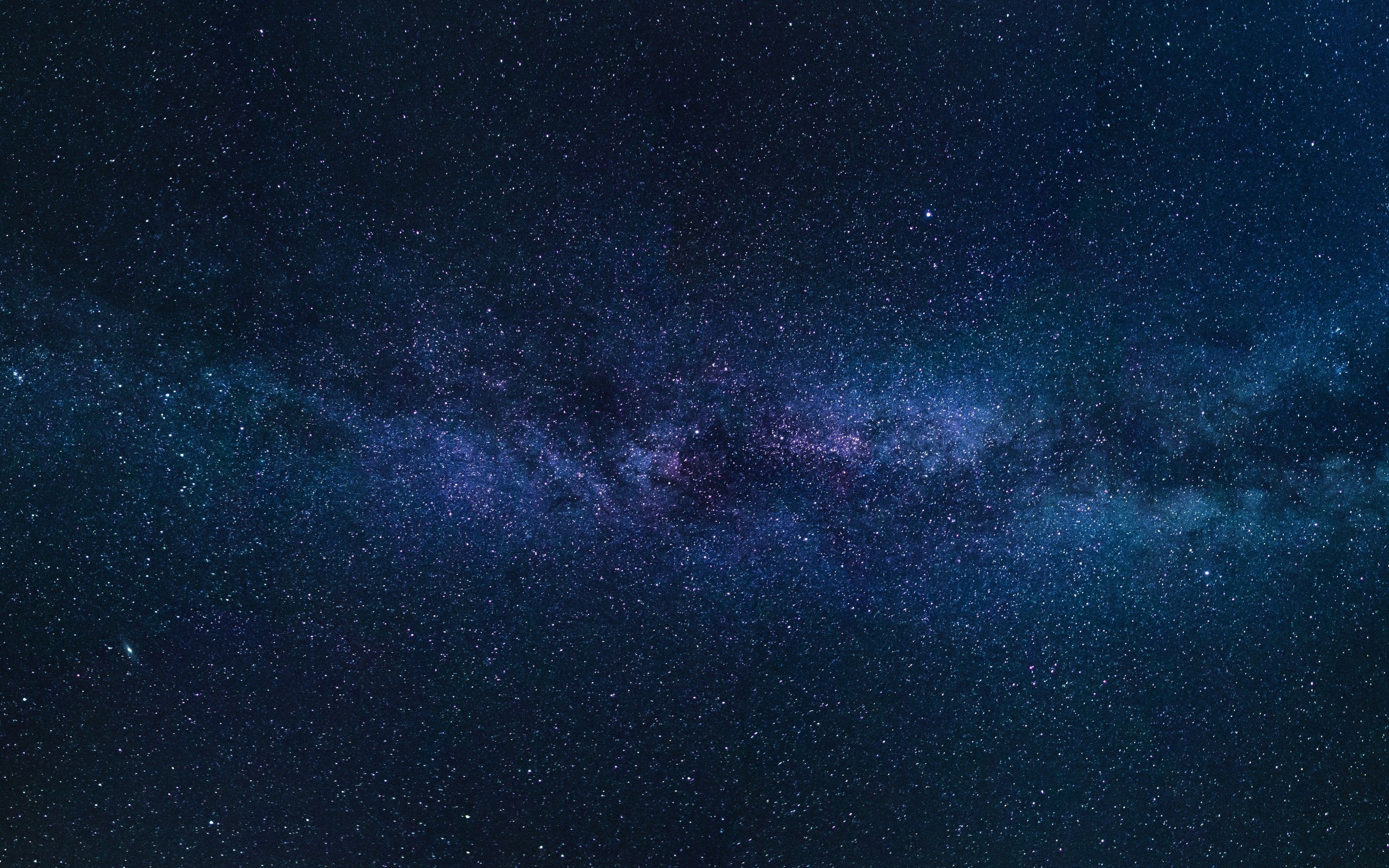 Wallpaper Starry sky, Milky Way, Stars, HD, 5K, Space
