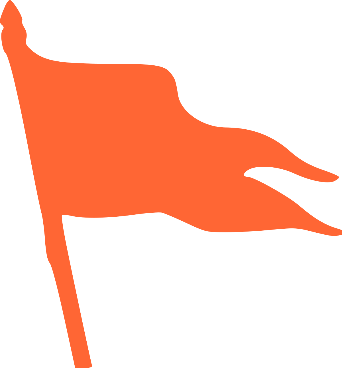 Saffron flag png 1 PNG Image