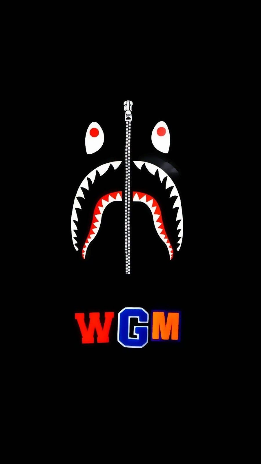 Best Wallpaper For Android and iOS. Bape shark wallpaper