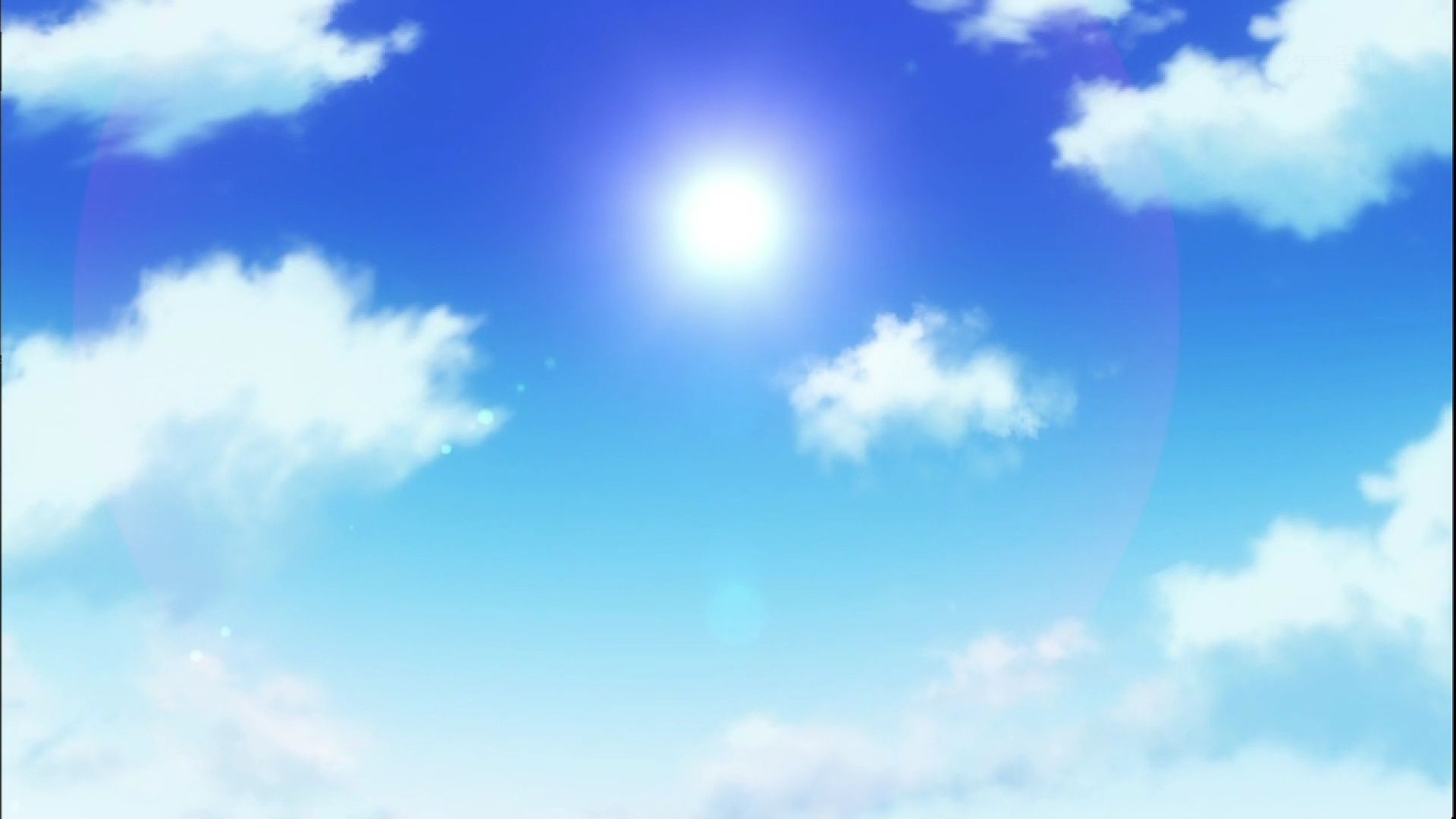 Anime Clouds And Lanscape HD Wallpaperx1080