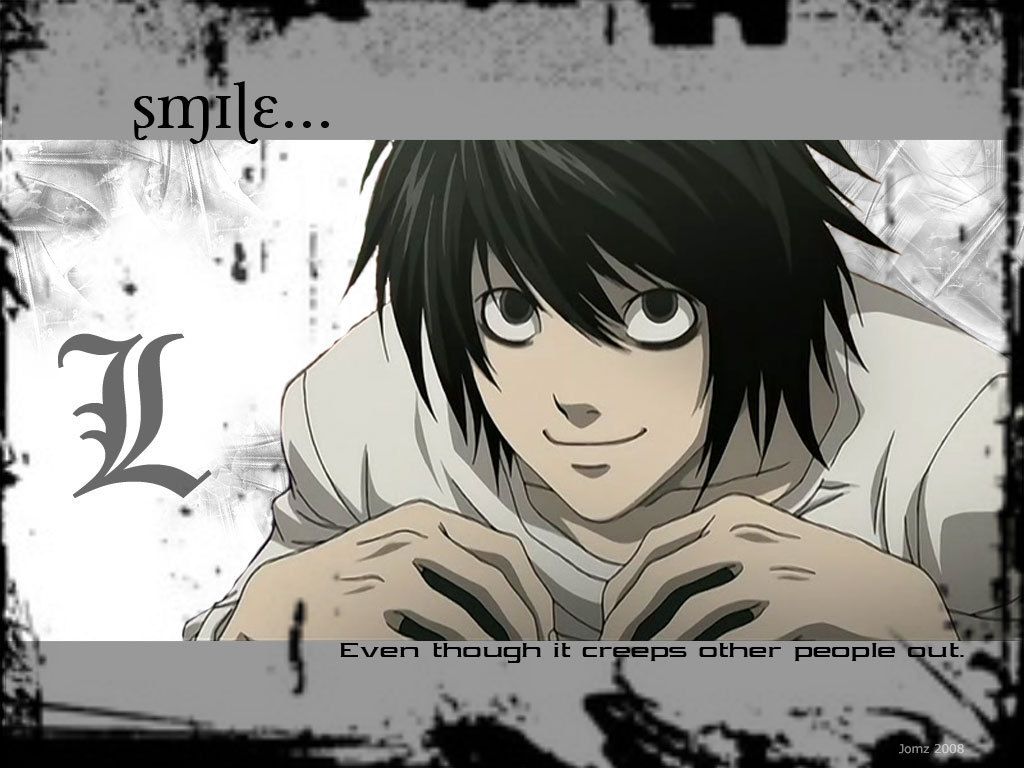 L from Death Note Wallpaper