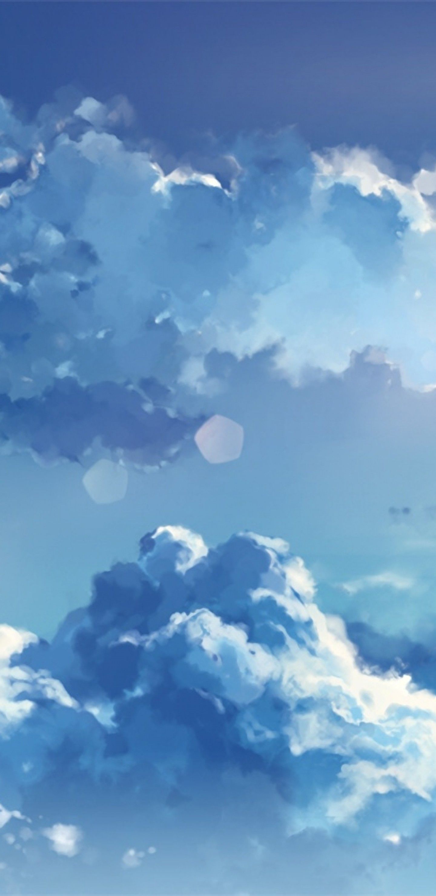 Night Sky With Cloud Anime Wallpapers  Wallpaper Cave