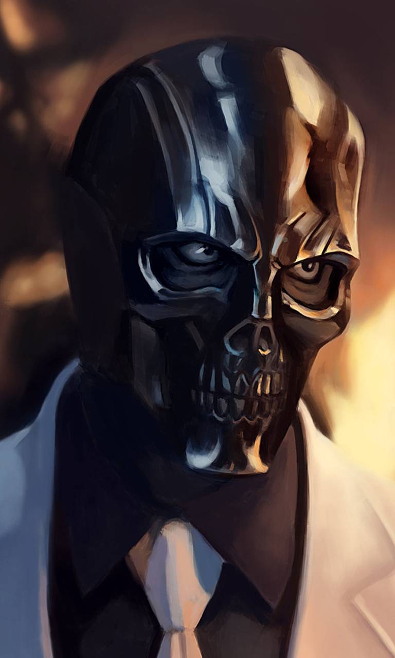 Batman, Deathstroke Black Mask from Arkham Origins Wallpaper
