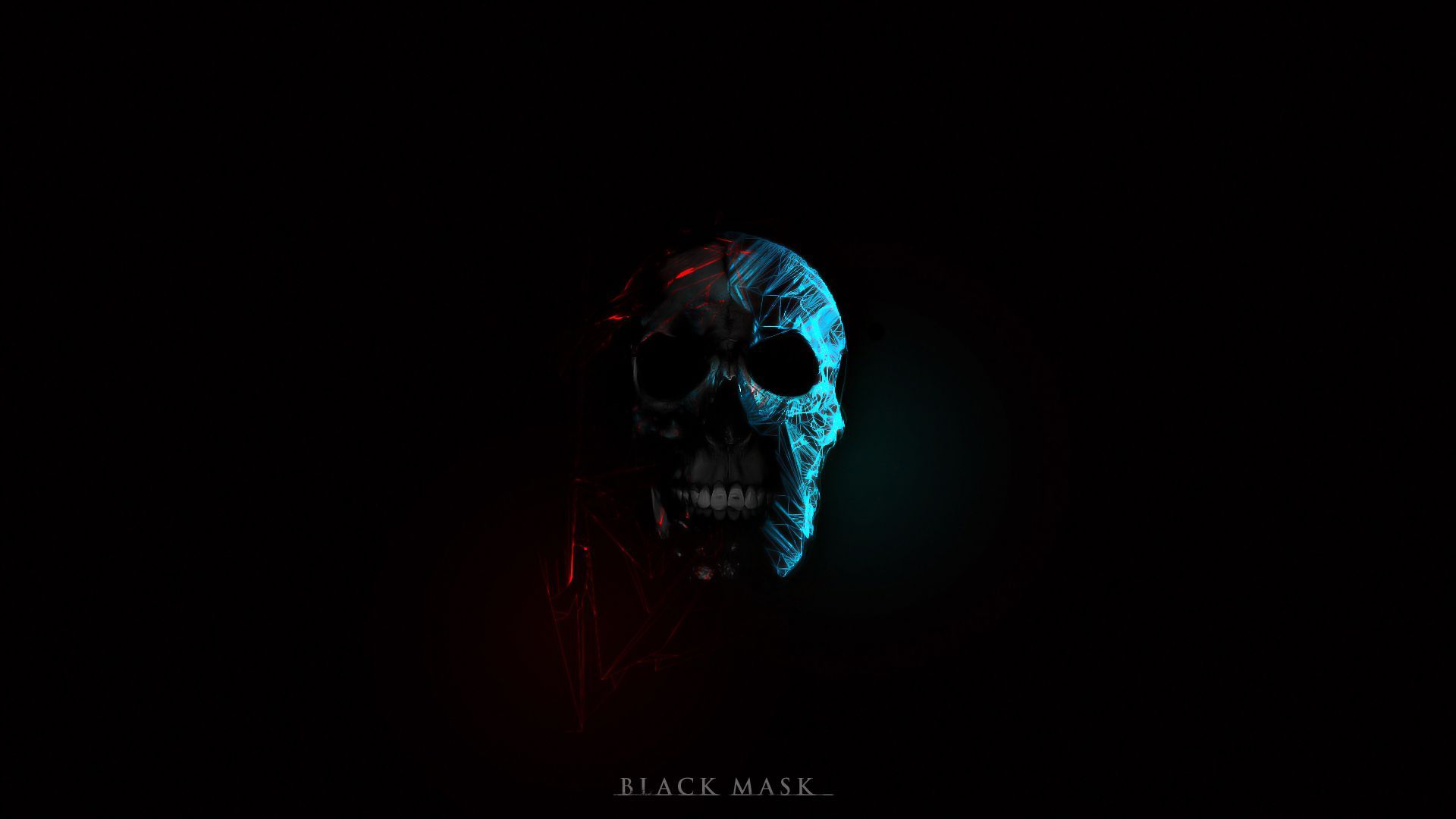 black mask dc logo