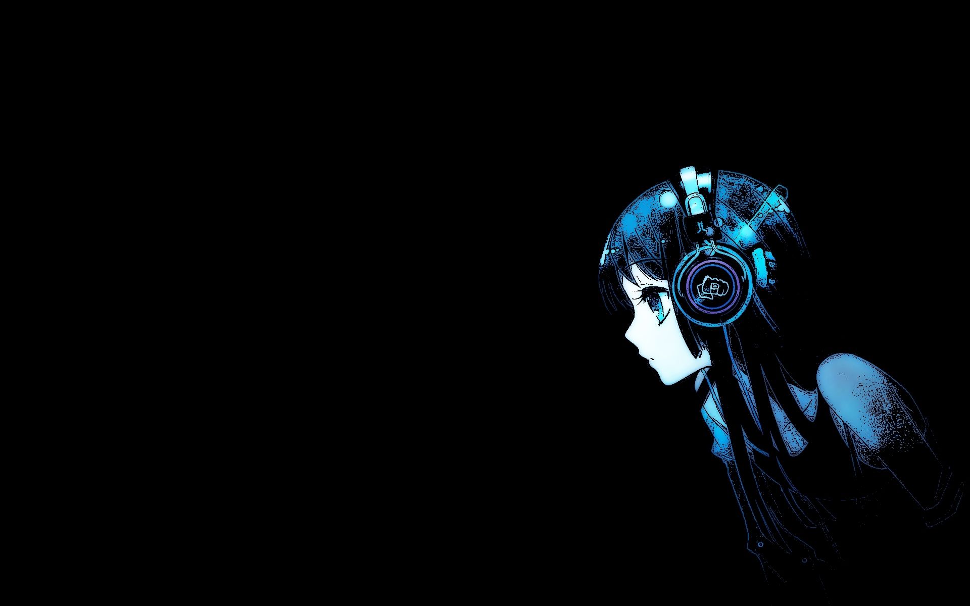 Anime Pc Black Hd Wallpapers - Wallpaper Cave