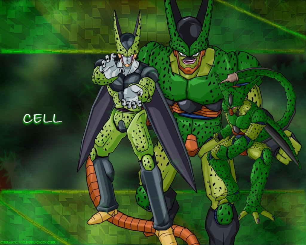 Free download Back Gallery For dbz cell wallpaper [1024x819]