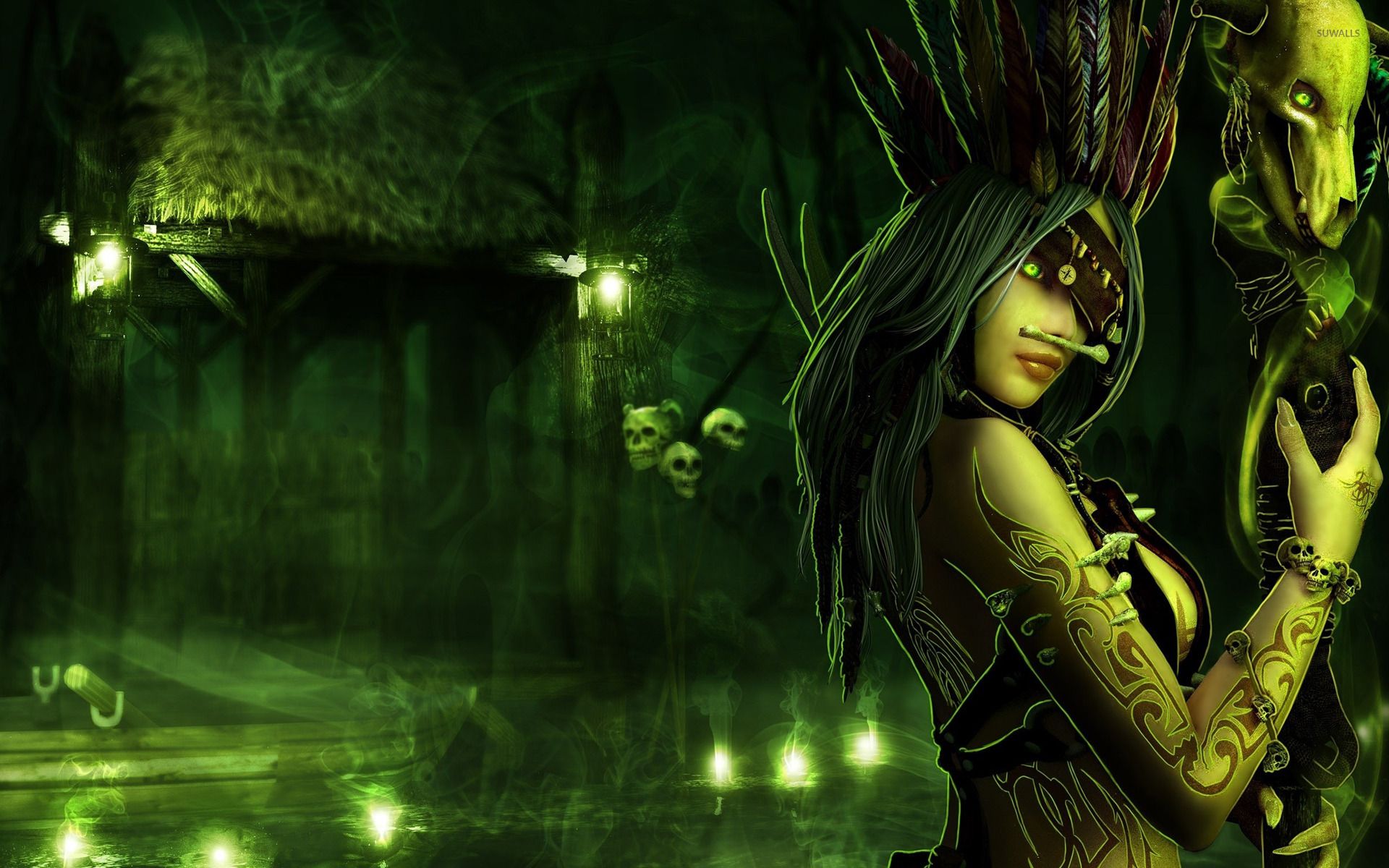 Voodoo Priestess wallpaper wallpaper
