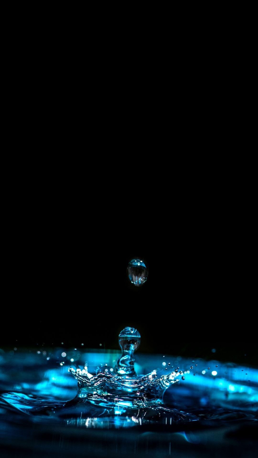 iPhone Wallpaper. Water, Blue, Drop, Water resources, Liquid