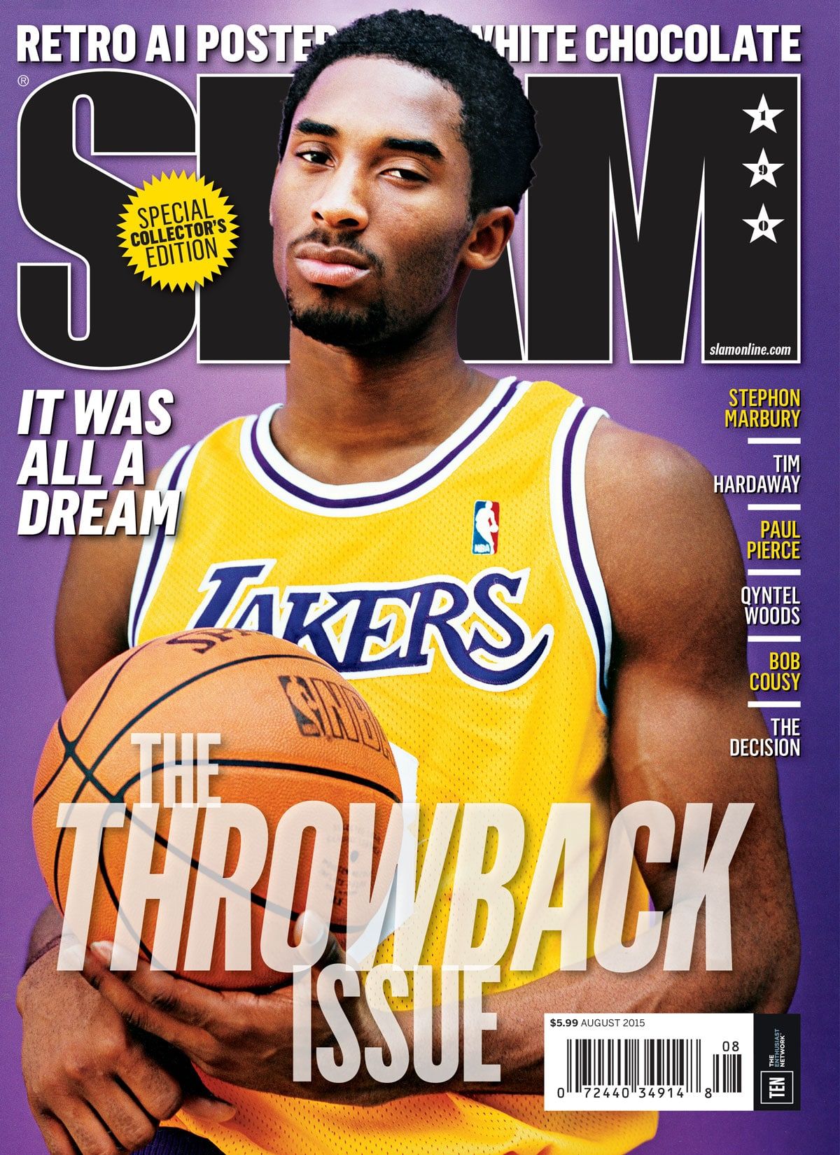 Check out All of Kobe Bryant's Iconic SLAM Covers