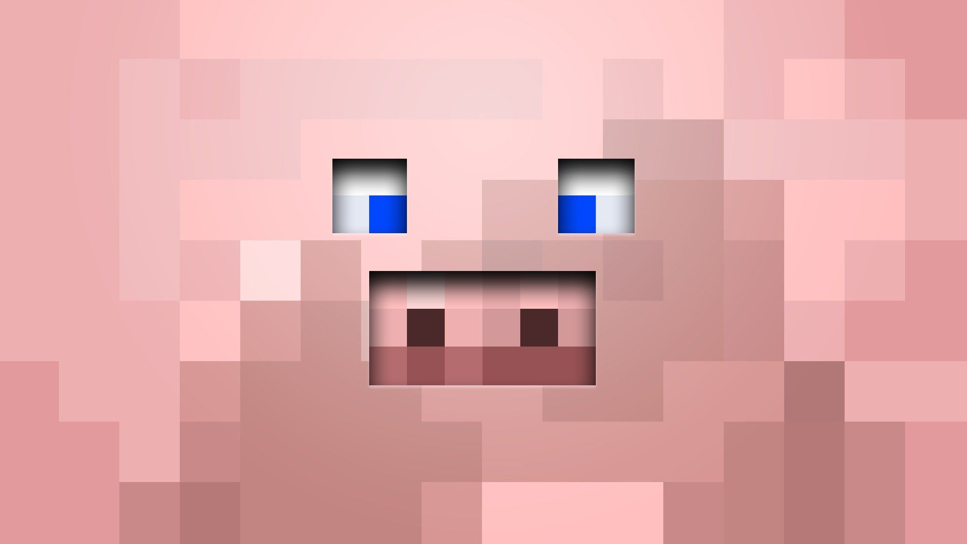 Minecraft, Pink, Pigs HD Wallpaper / Desktop and Mobile Image