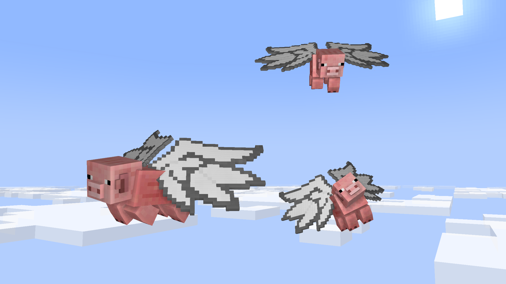 animated screensavers flying pigs