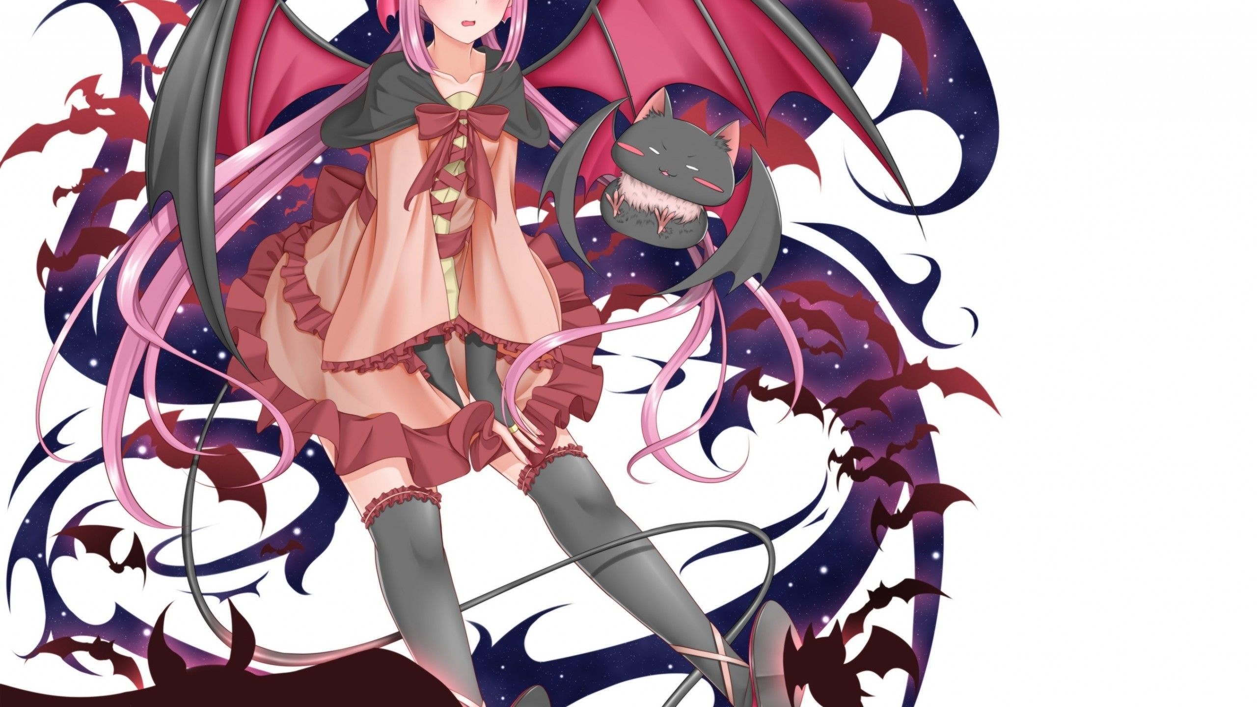 Cute Demon Anime Girl Wallpapers - Wallpaper Cave