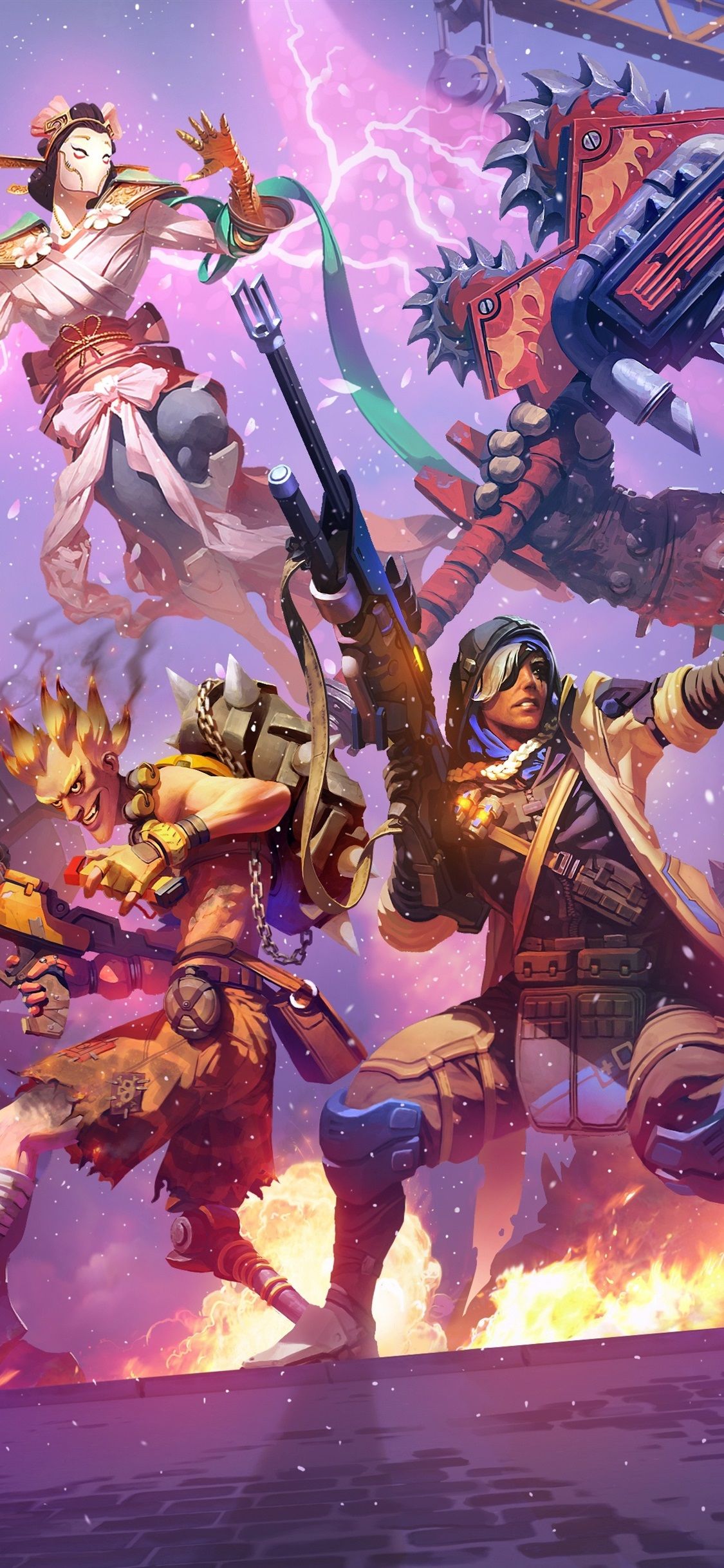 Wallpaper Heroes of the Storm, Overwatch, art picture 2880x1800 HD