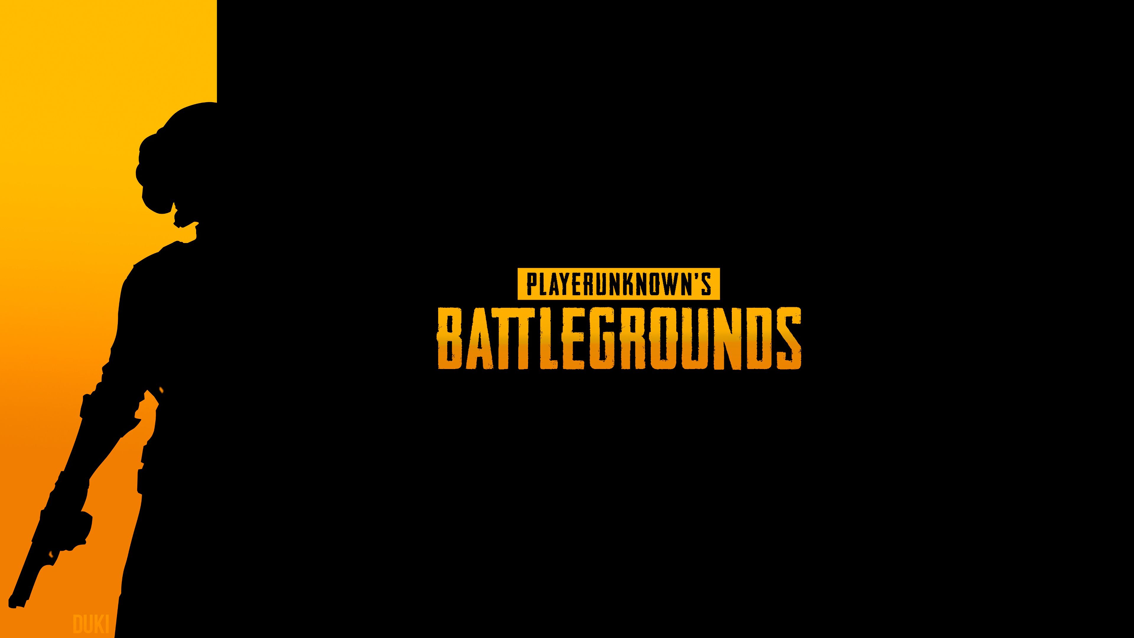 PlayerUnknown's Battlegrounds Logo Wallpaper 4k Ultra HD