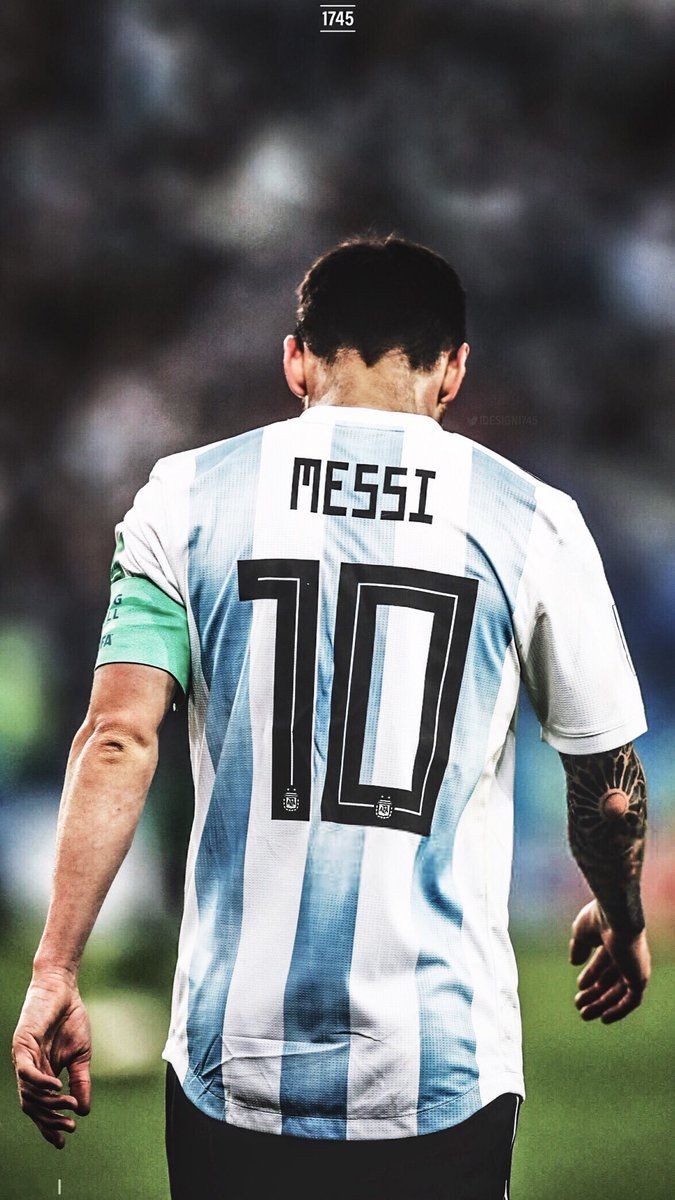 JDesign • Lock Screen #ARG⁠ ⁠ #Wallpaper Leo Messi, the Real GOAT
