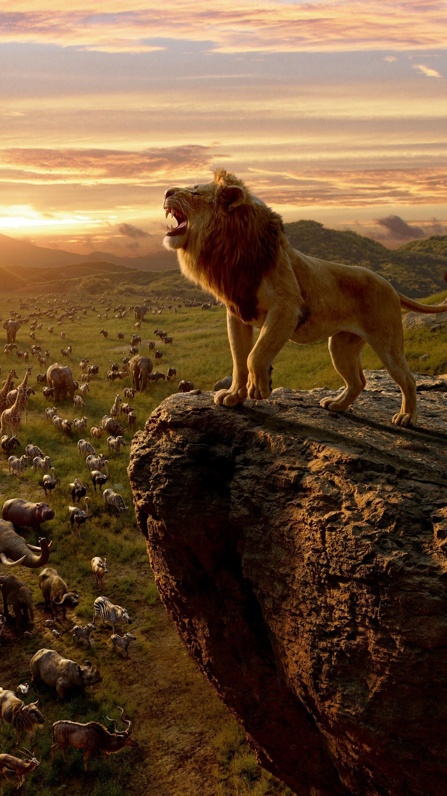 The Lion King (2019) Phone Wallpaper. Lion king movie, Lion king