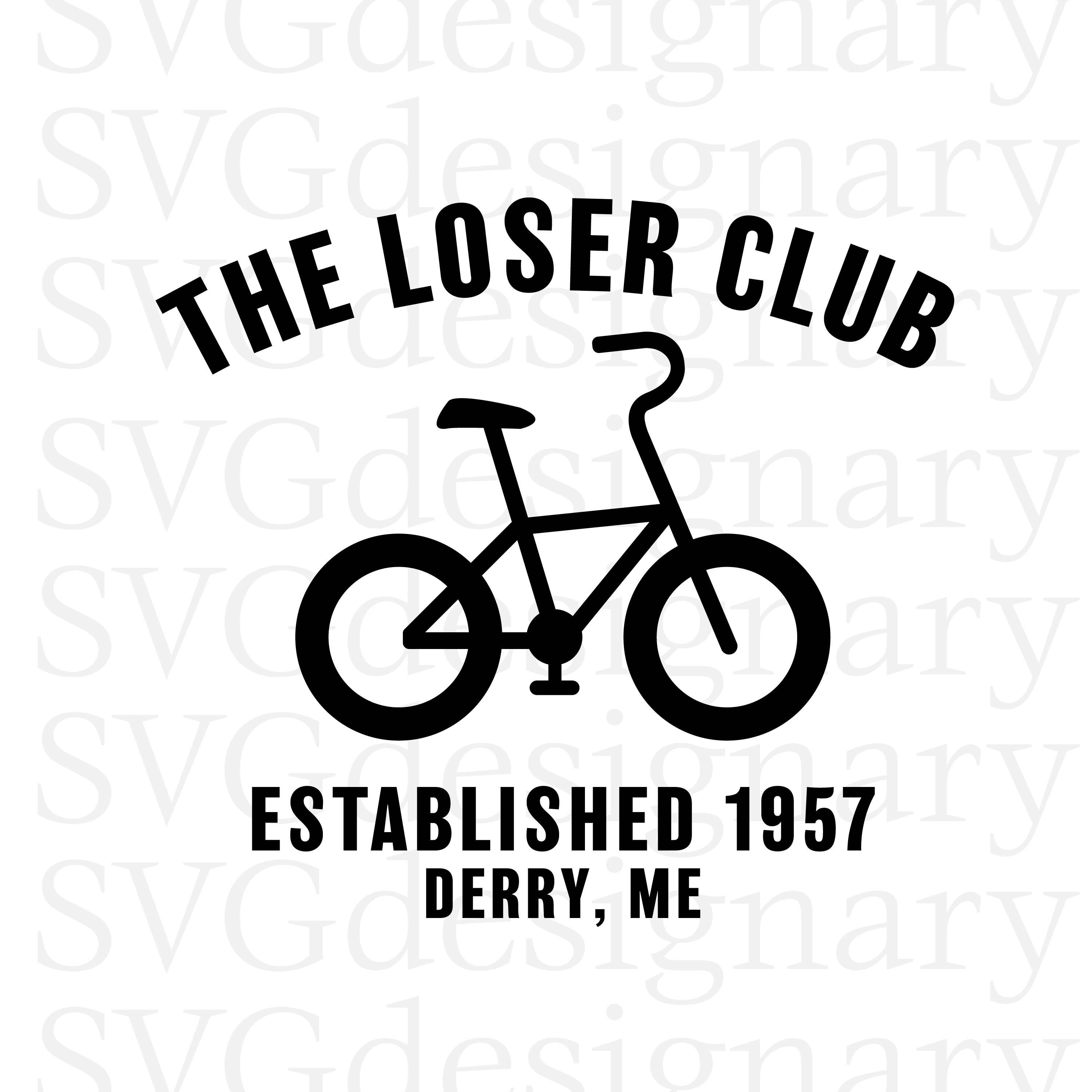 The Losers Club bicycle established 1957 Derry, ME Stephen King's