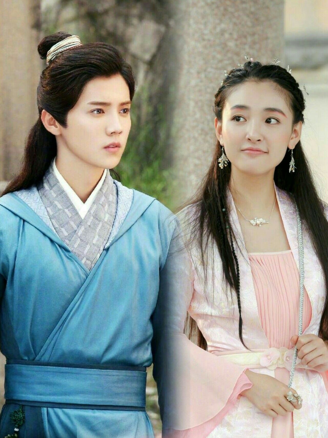 Luhan 鹿晗 Janice Wu Qian 吴倩 Fighter of the Destiny 择天记 2017
