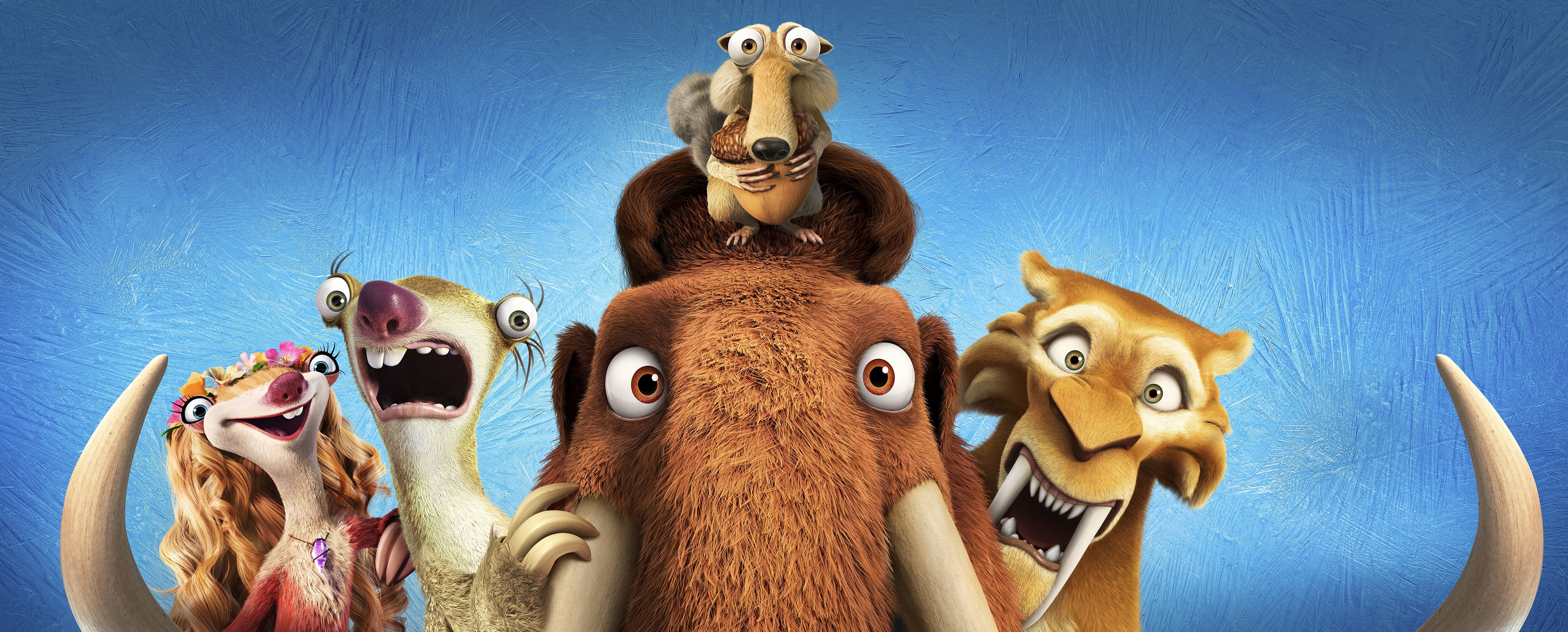Wallpaper Sid, Ice Age Collision Course, 4K, Ice Age Animation
