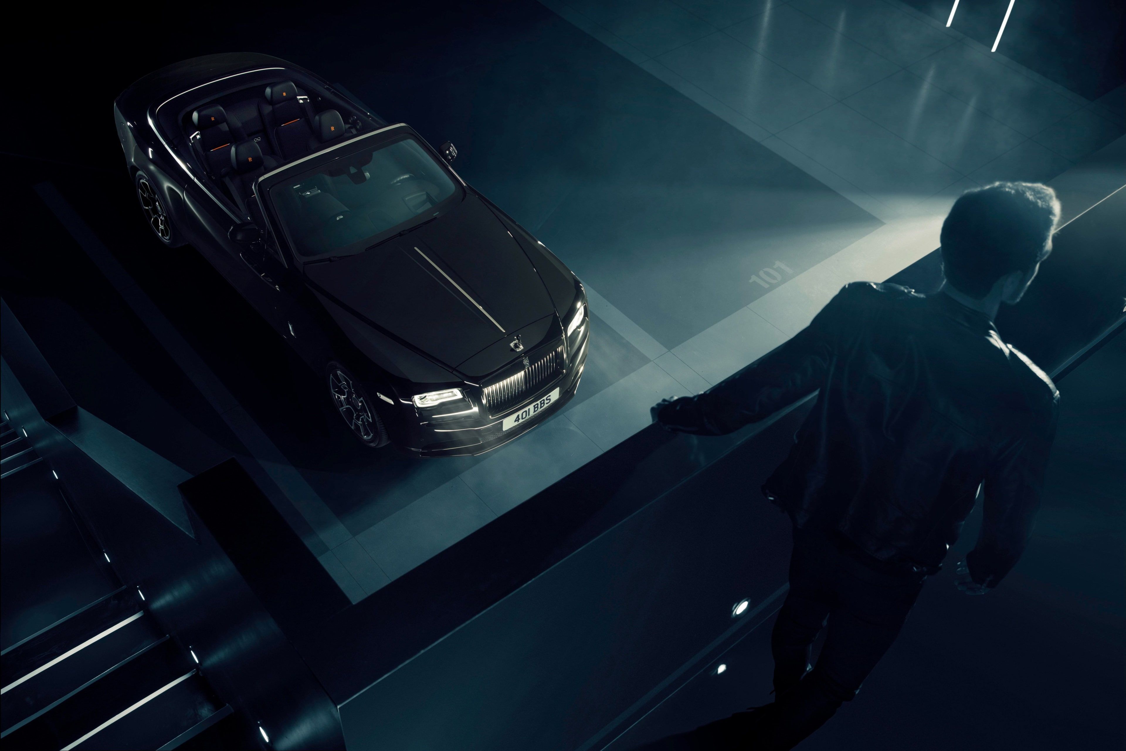 Free download. HD wallpaper: rolls royce dawn black badge 4k cool