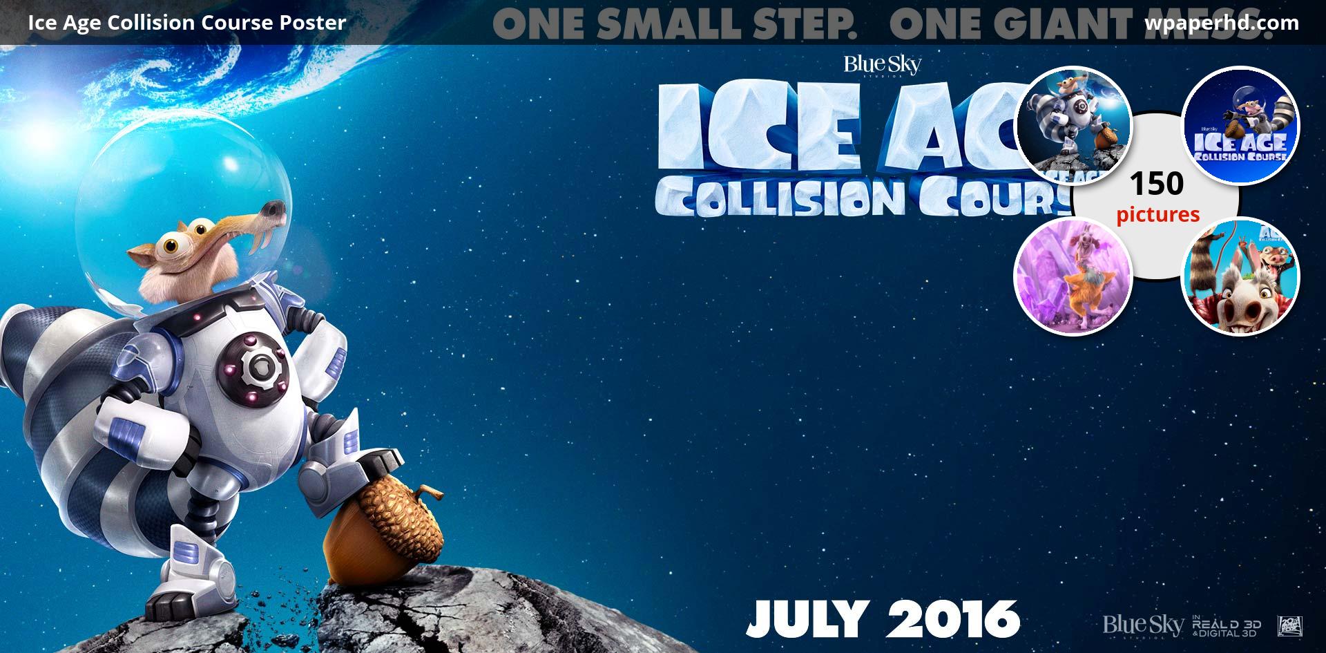 ice age collision course desktop wallpaper 1920x945