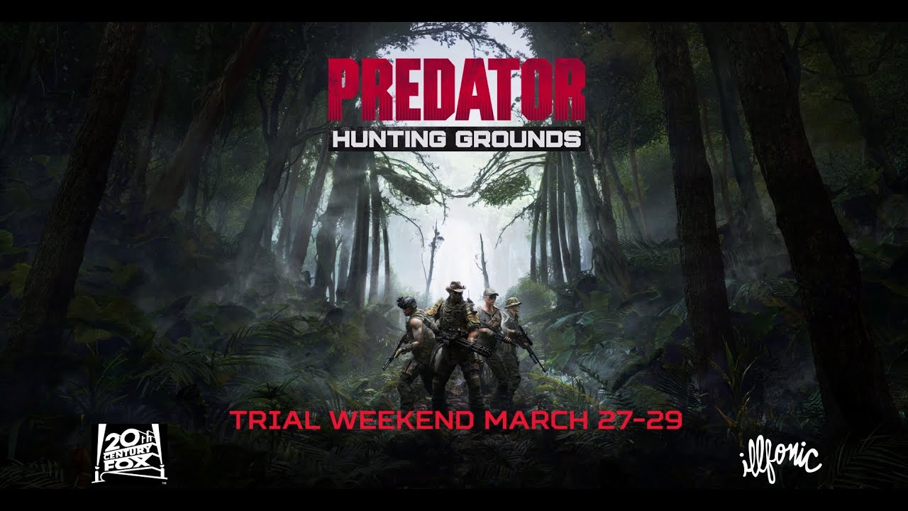 Predator: Hunting Grounds Free Trial Announcement. Epic Games