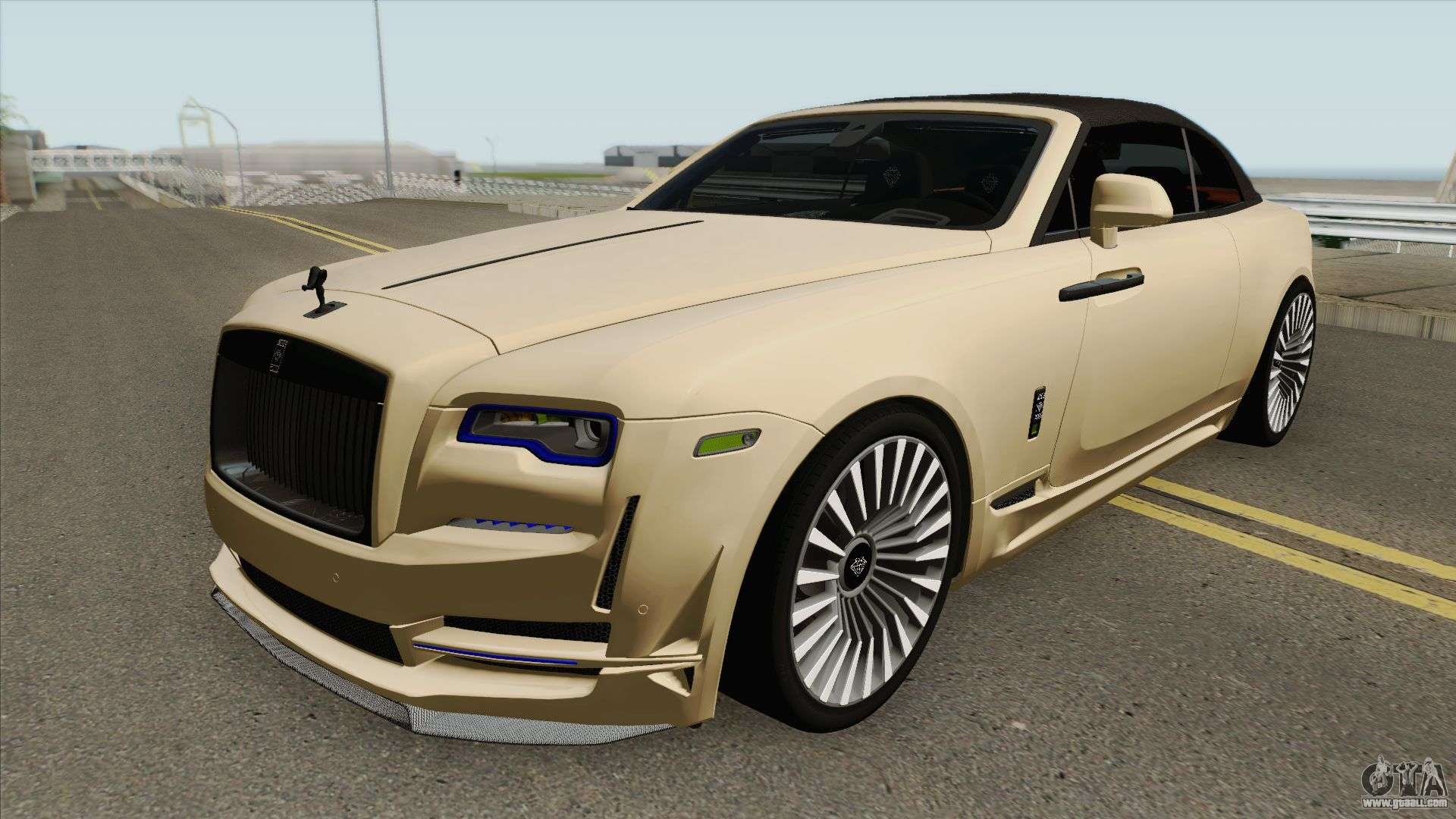 Rolls Royce Dawn Onyx Concept 2016 For GTA San Andreas
