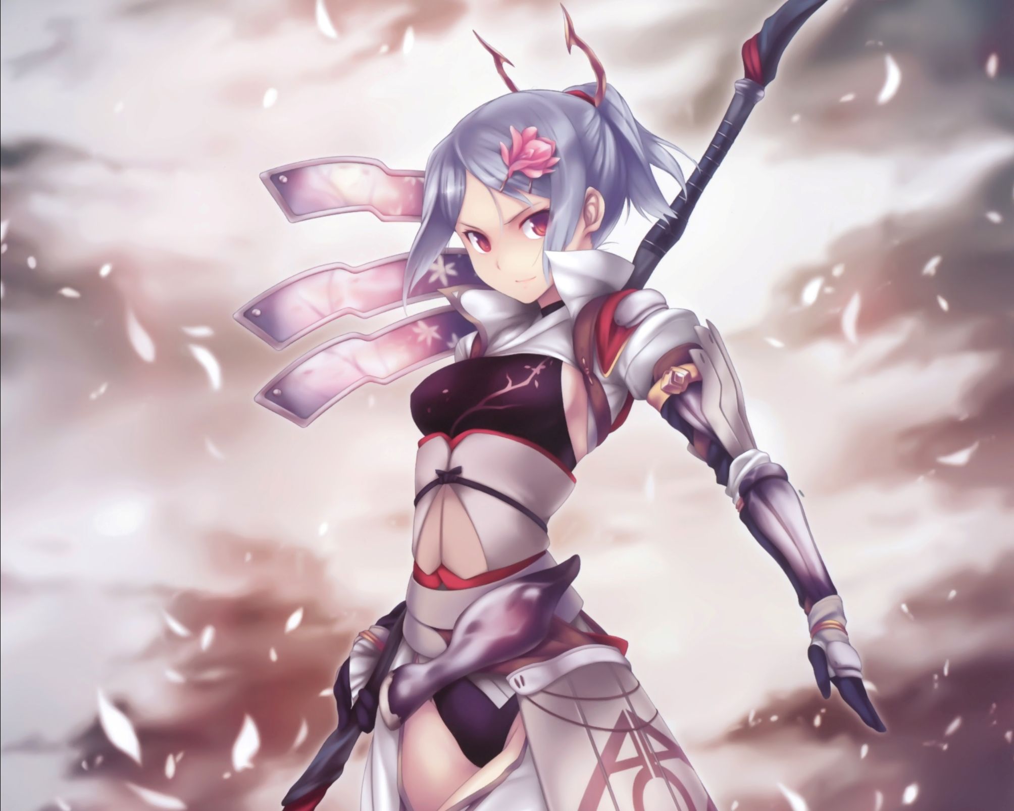 46+] Anime Girl Warrior Wallpaper - WallpaperSafari