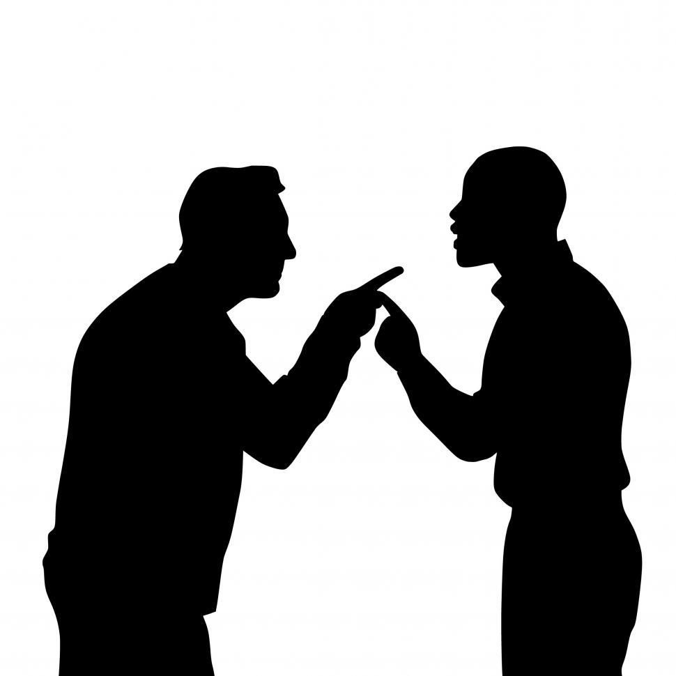 Get Free Stock Photos of argument Silhouette Online