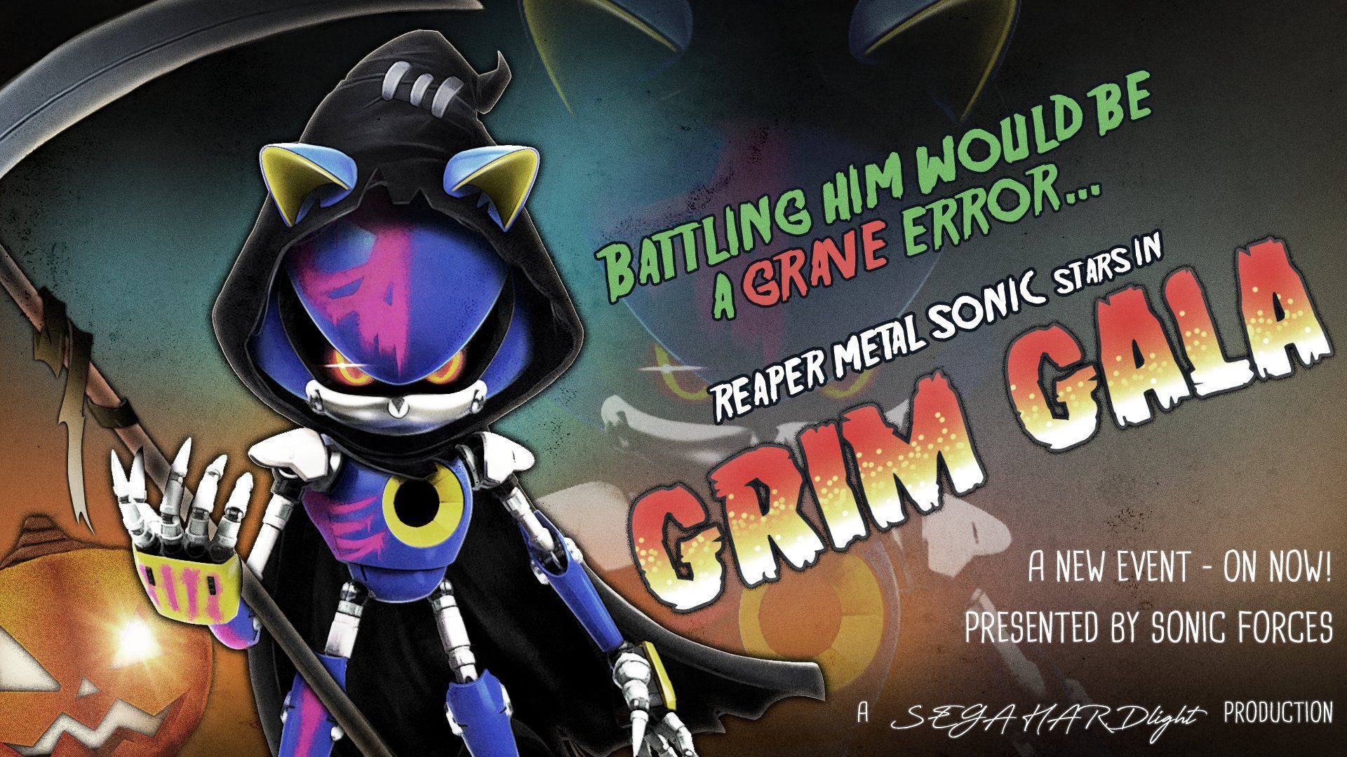 Sonic Forces 'Grim Gala' Begins, Reaper Metal Sonic Up For Grabs Sonic Stadium