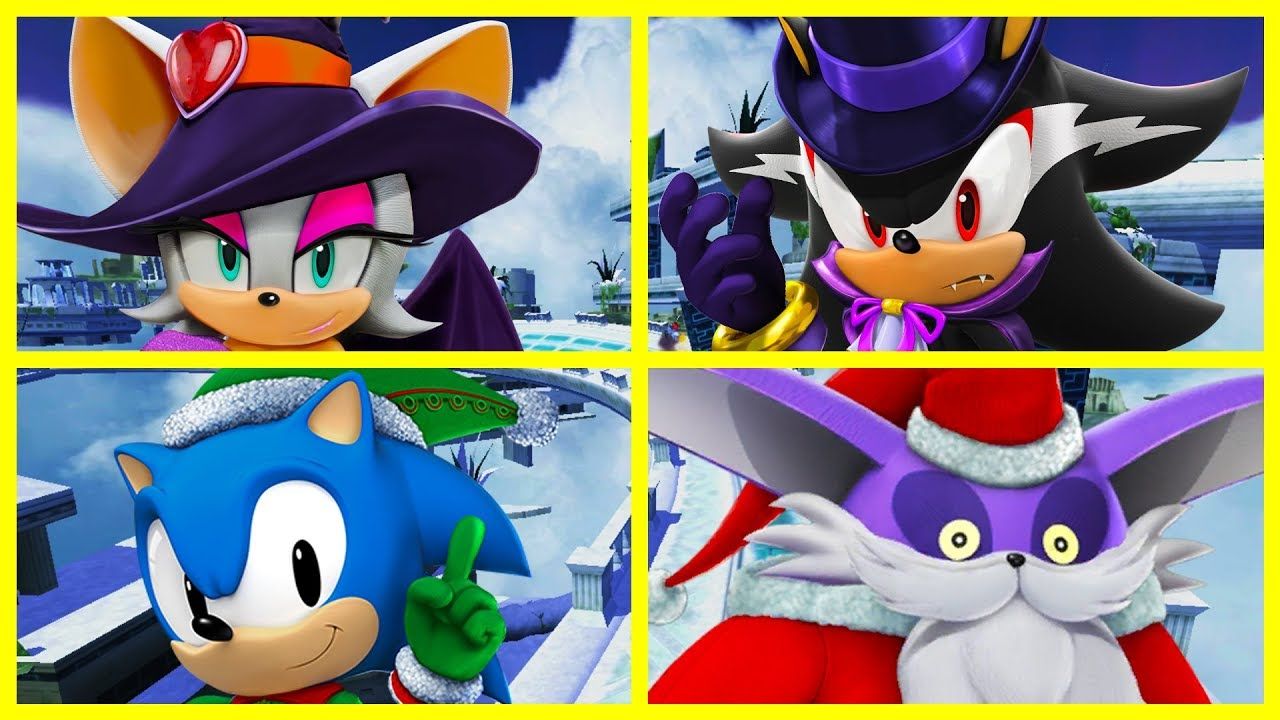 Sonic Forces Speed Battle SPECIAL CHARACTERS HD Widescreen