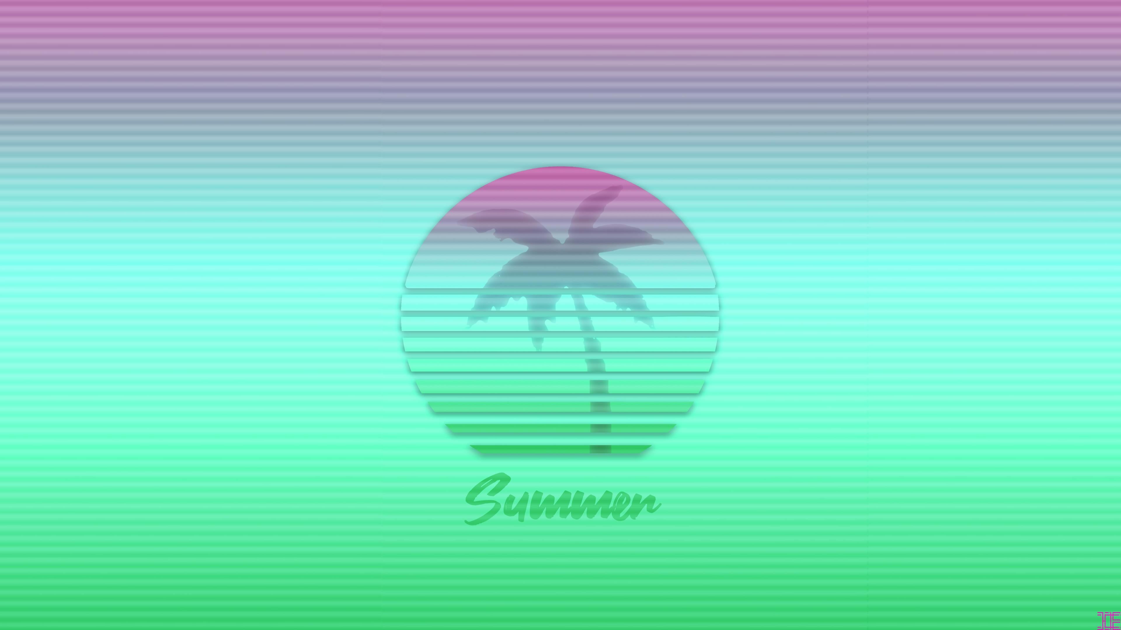 Summer Vibes Outrun Themed 4K wallpapers