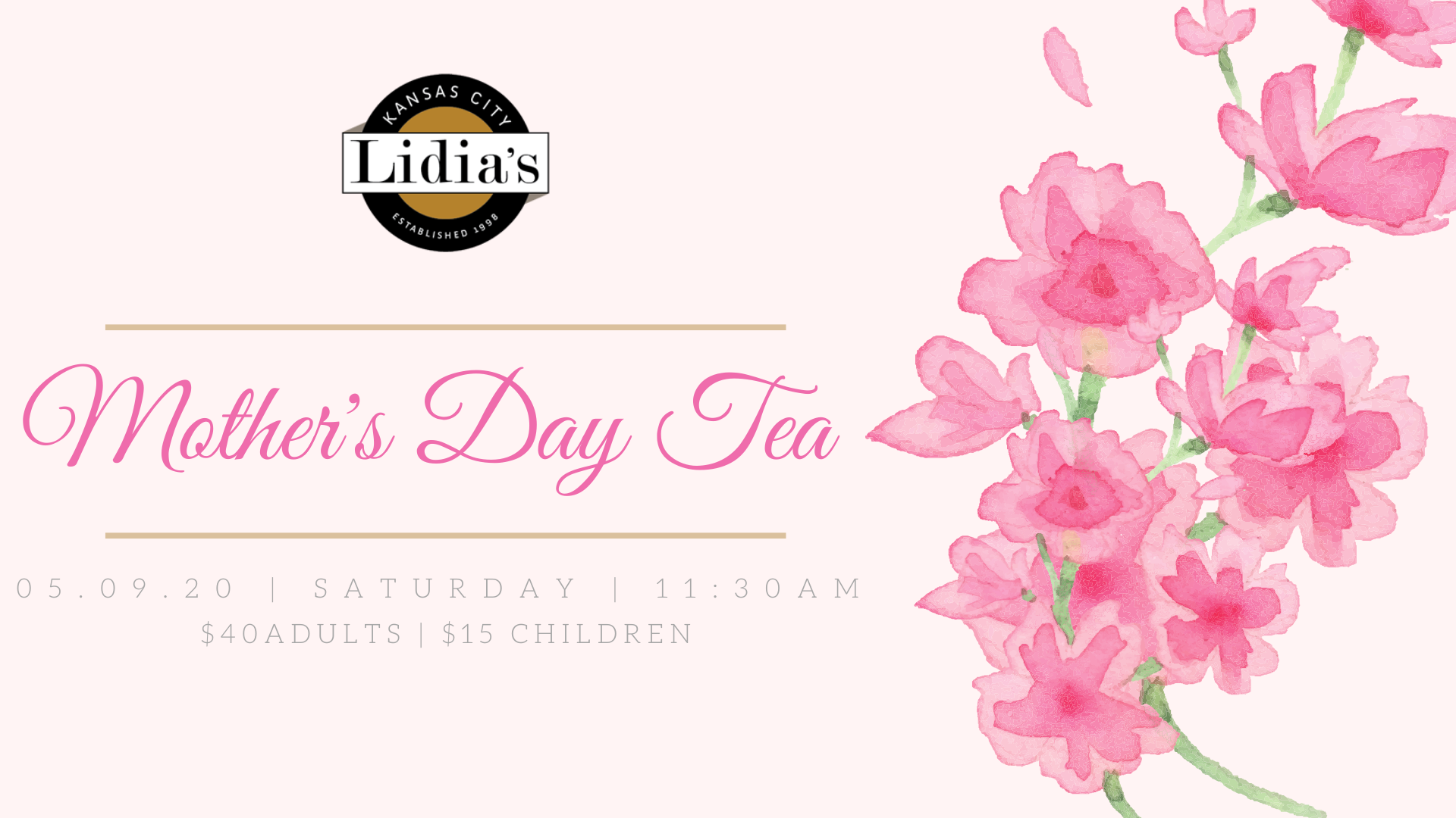 Mother's Day Tea's Kansas City