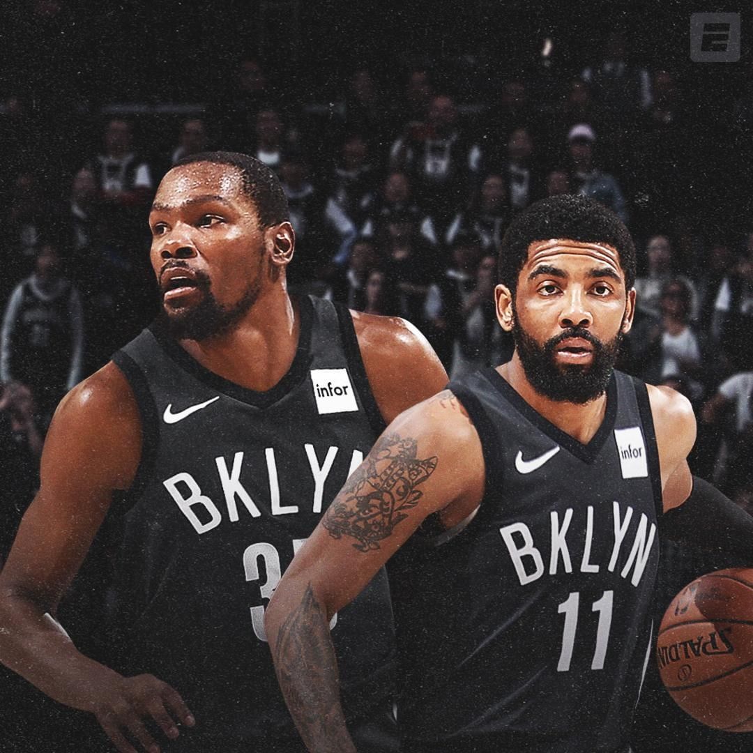 Kevin Durant x Kyrie Irving. KD and Kyrie are expected to sign