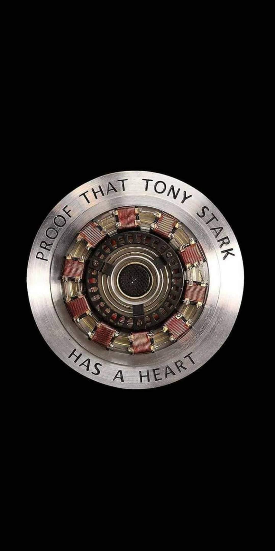 Proof that Tony Stark has a heart. Marvel wallpaper, Marvel