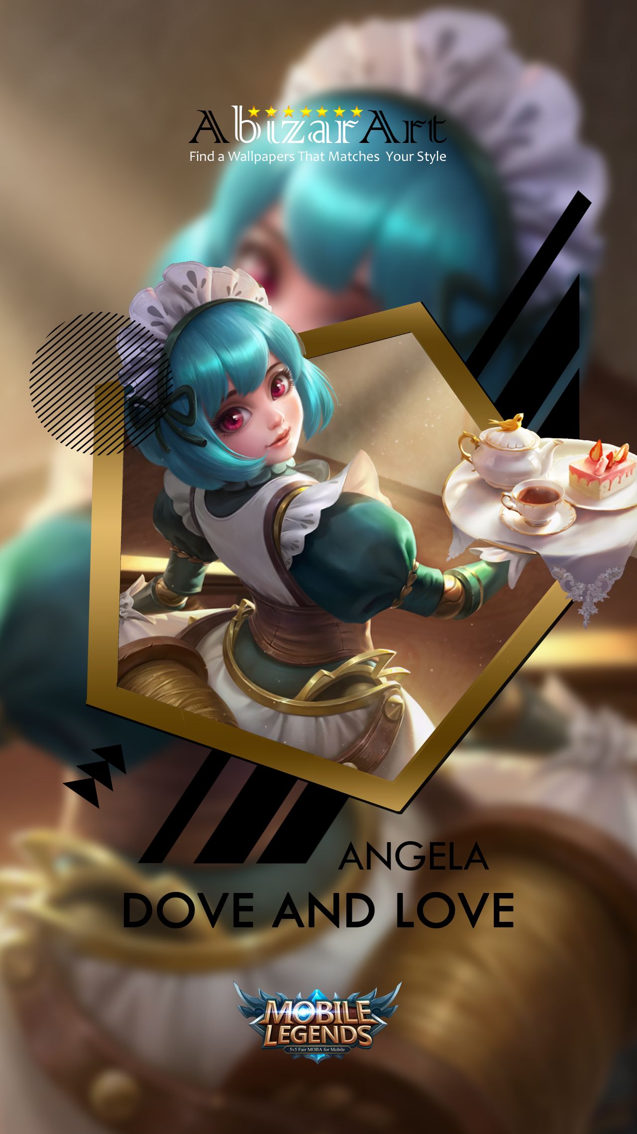 Mobile Legends Adventure Angela Wallpaper Angela Odette - Jordan Poole