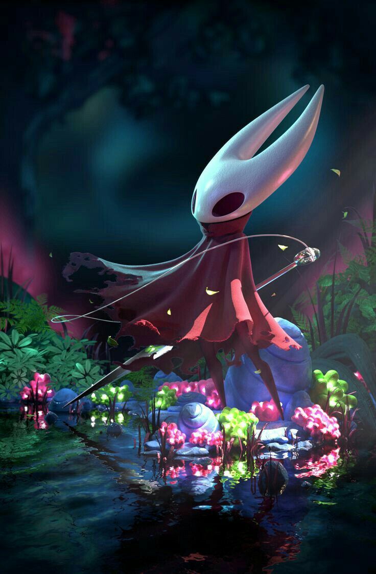 Hollow knight. Hollow art, Hollow night