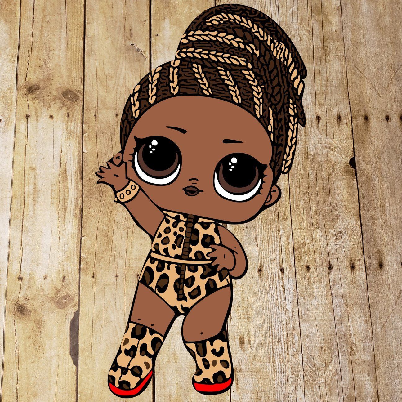 LOL Surprise Doll Queen Bee SVG