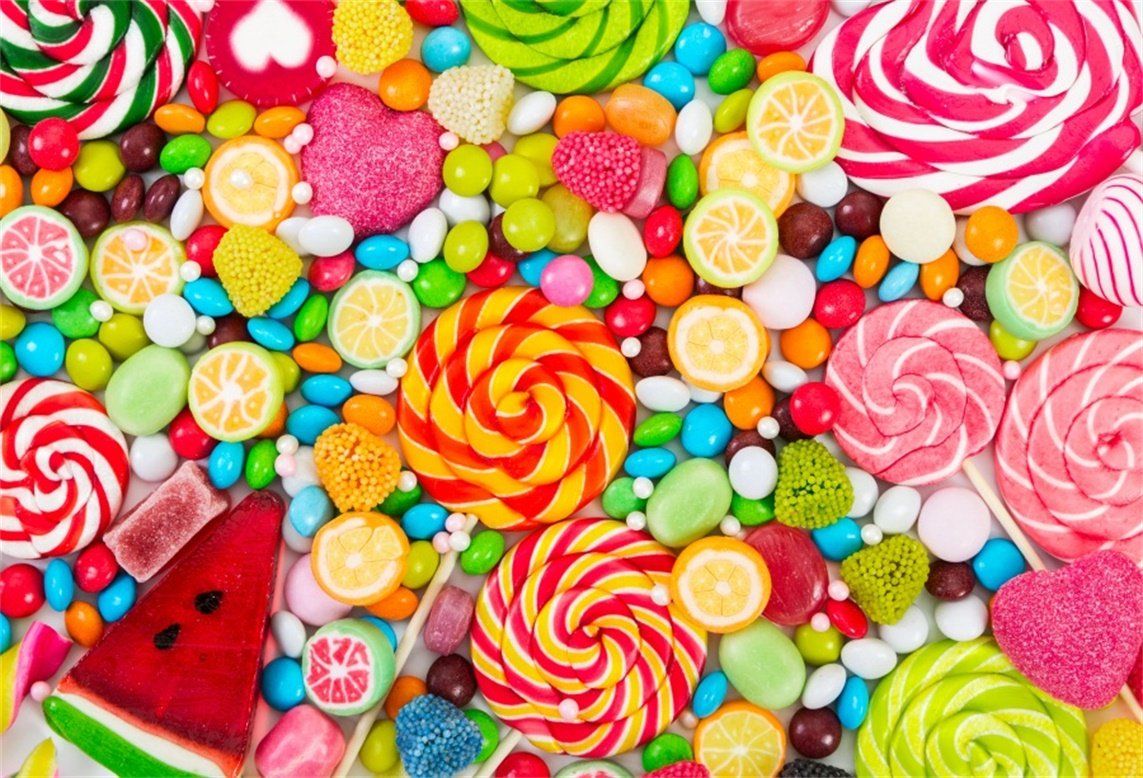 Free download Amazoncom AOFOTO 8x6ft Candy Lolly Bonbon Background