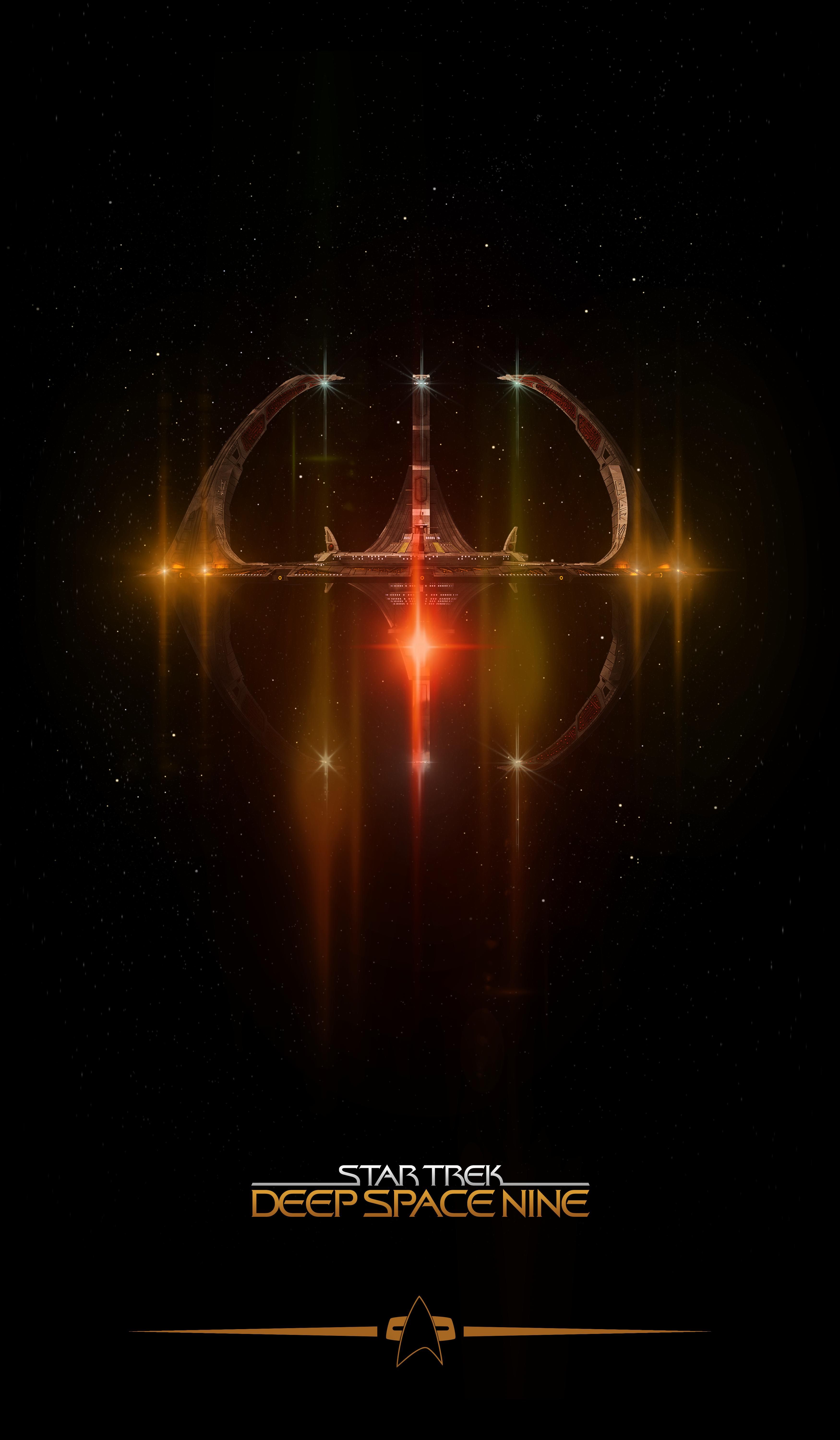 Star Trek: Deep Space Nine, by Lewis Niven. Star trek posters