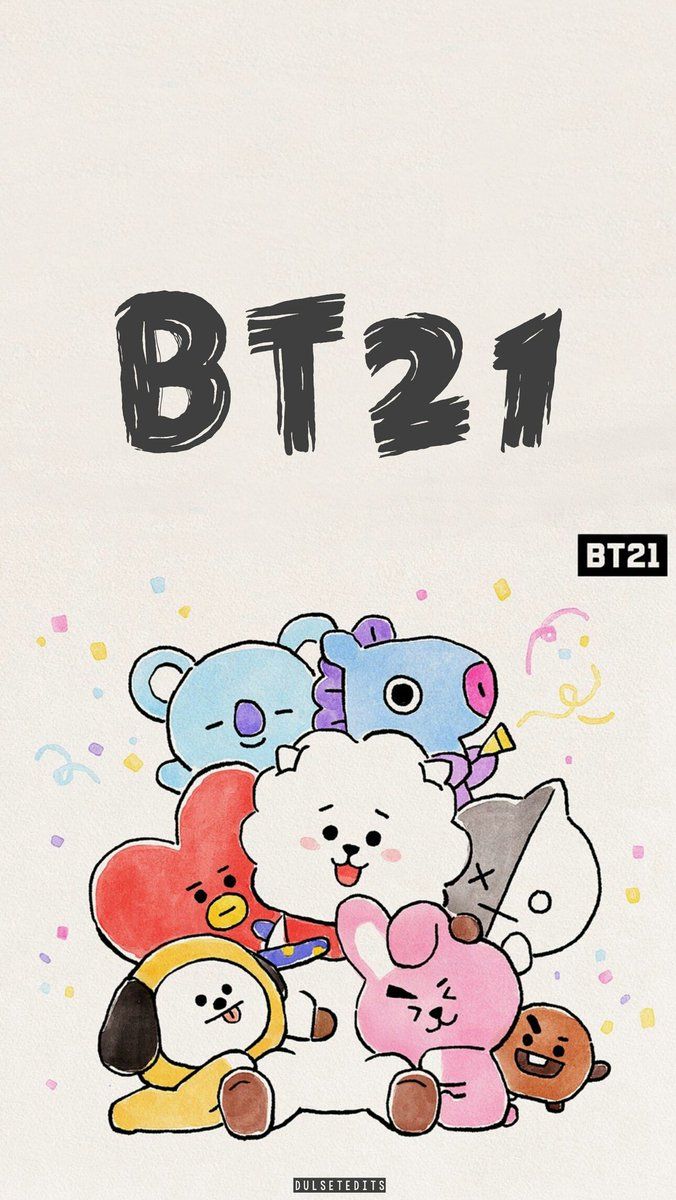 BTS and BT21 Wallpaper Free BTS and BT21 Background